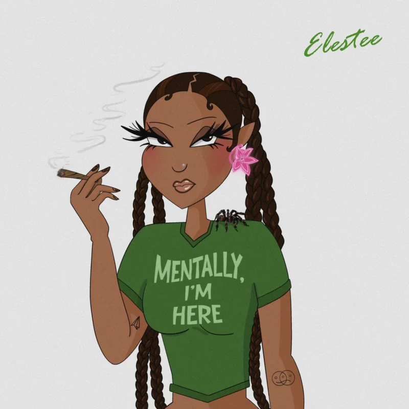 Cover of album 'Mentally, I'm Here EP' by Elestee